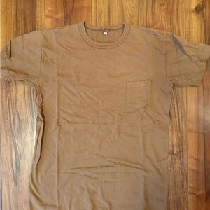 3sixteen Brown Short Sleeve Tee
